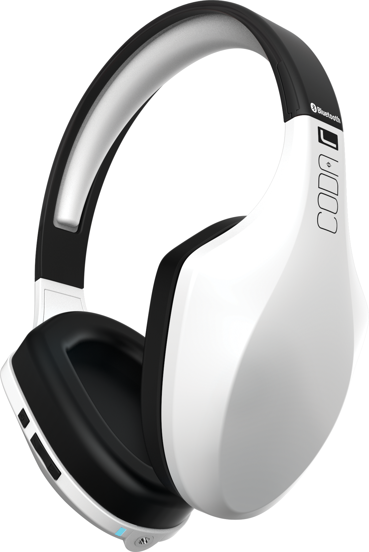 white wireless headphones B3